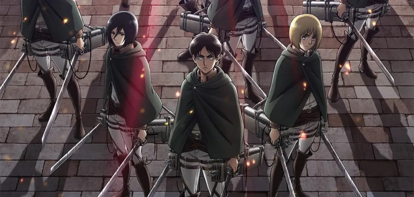 معرفی و بررسی انیمه ی سریالی حمله به تایتان| Attack on Titan