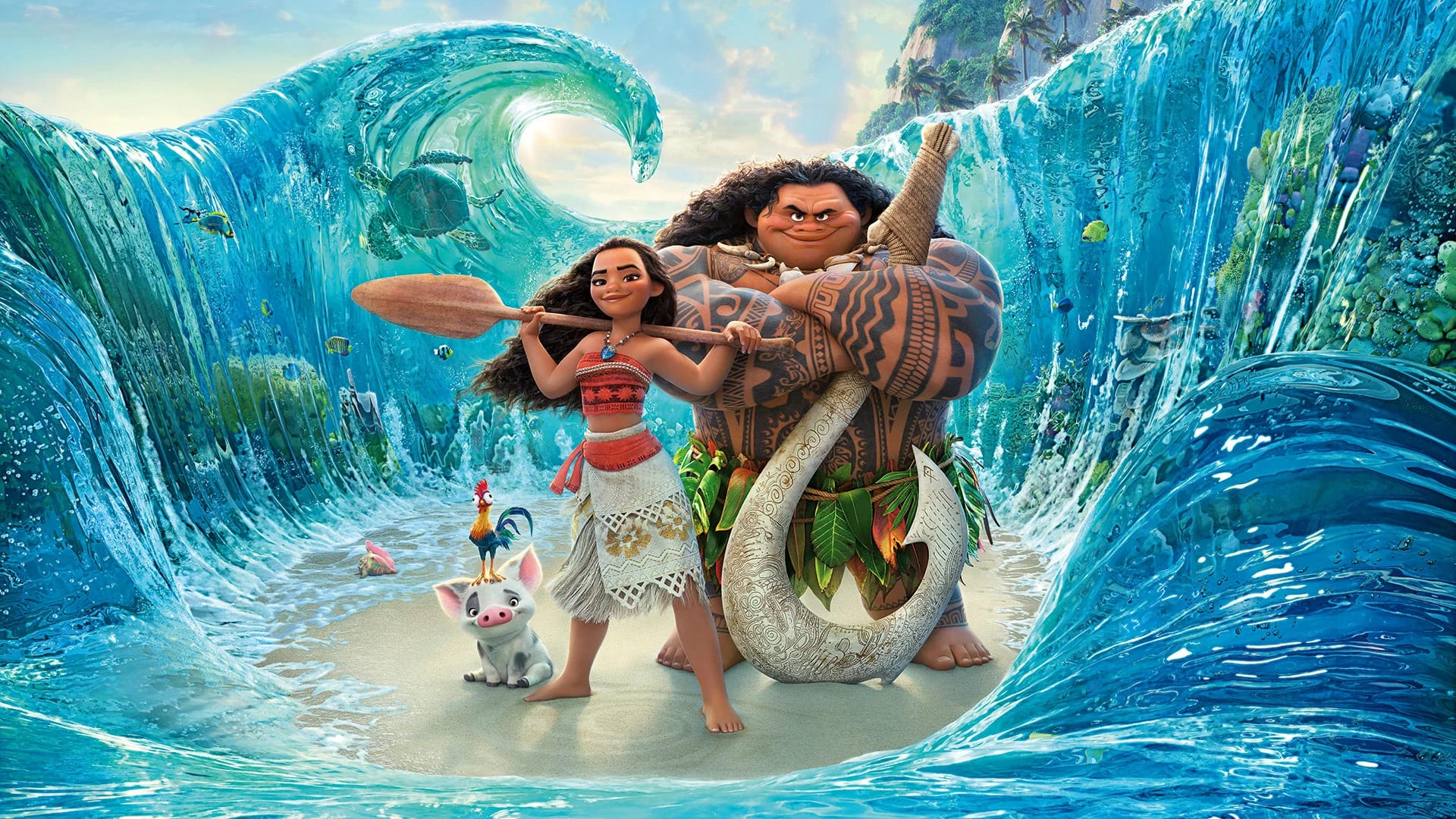 نترپلی | دانلود انیمیشن Moana 2 2024 با دوبله و زیرنویس فارسی